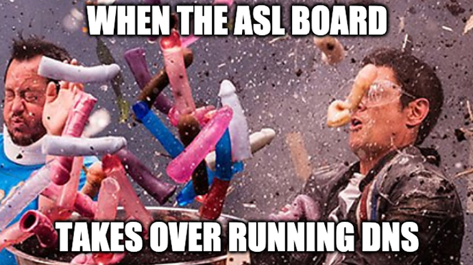 ASL board running DNS
