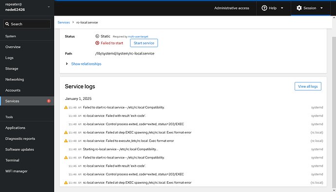 Update - Breaks Node