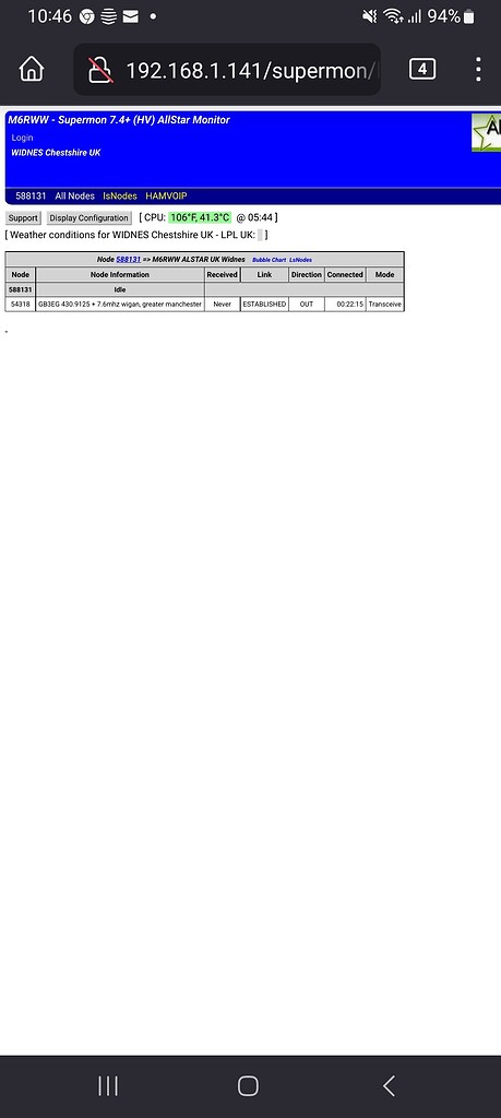 Help With New Node Archive Allstarlink Discussion Groups